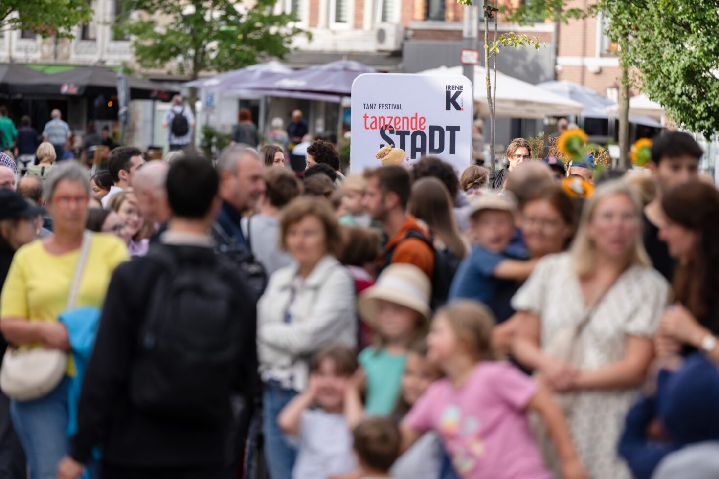 Festival Tanzende Stadt 2024 IRENE K. Eupen (B) 08.09.2024 Foto: Rolf K. Wegst